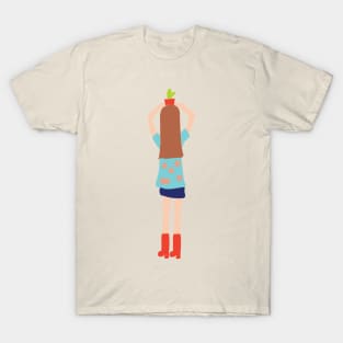 Girl with Cact! T-Shirt